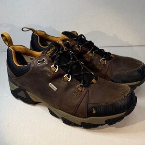 Ahnu Men's Coburn Low Lace-Up Waterproof Leather Trail Hiking Shoes sz 13